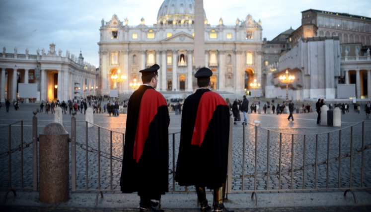 Todo listo para el Cónclave en el Vaticano. 