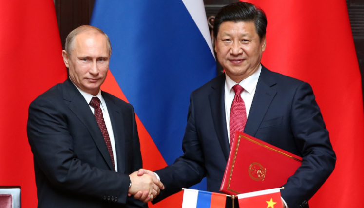 Vladimir Putin y Xi Jinping