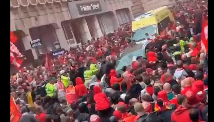atropello masivo en Liverpool