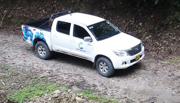 Una camioneta similar a esta fue que hurtaron desconocidos ayer a Corponor/Foto cortesía