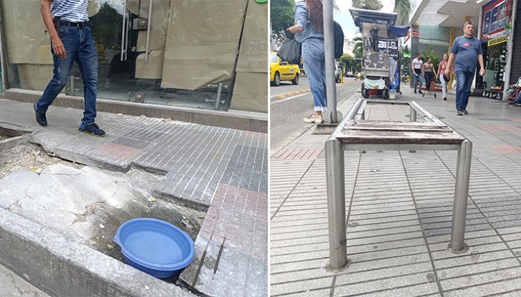 Centro Comercial A Cielo Abierto. / Foto Leonardo Favio Oliveros-La Opinión