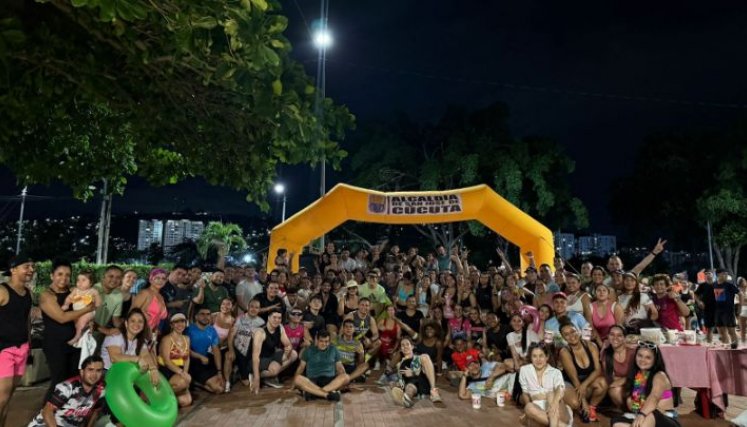 Ciclovía nocturna en El Malecón/Foto cortesía