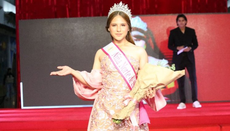 Dalat Valentina llevará el corazón de Norte de Santander al certamen Niña Colombia.
