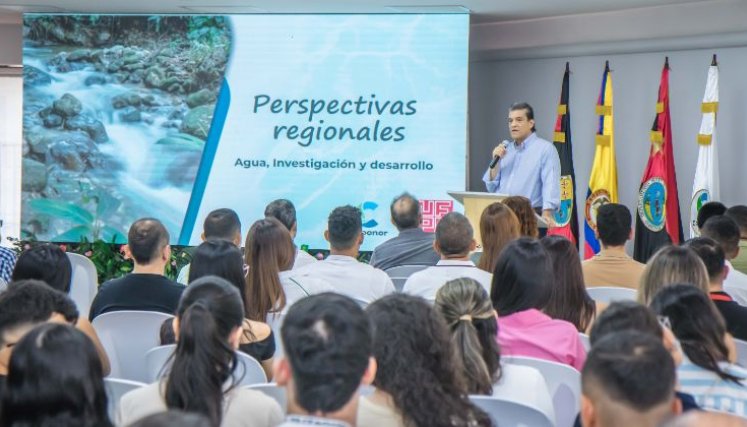 Foro Agua, Investigación y Desarrollo, Perspectivas regionales, celebrado en Corponor./Foto cortesía