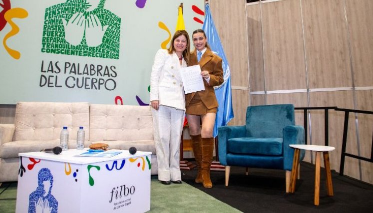 Marcela Mar, la primera embajadora de ONU Mujeres en Colombia.