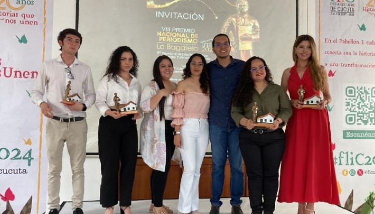 Premio de Periodísmo La Bagatela./Foto archivo