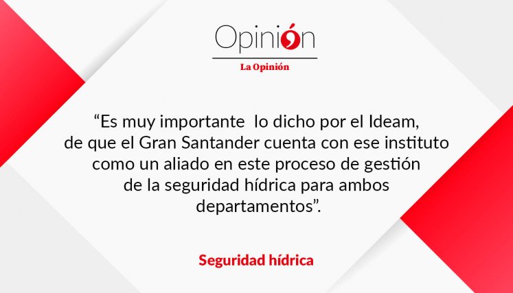 Seguridad hídrica Seguridad hídrica
