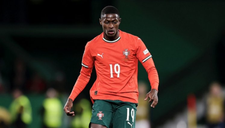 Vitinha, delantero de la selección portuguesa.
