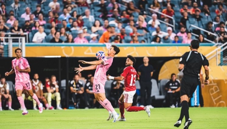 Inter Miami de la MLS equipo invitado.