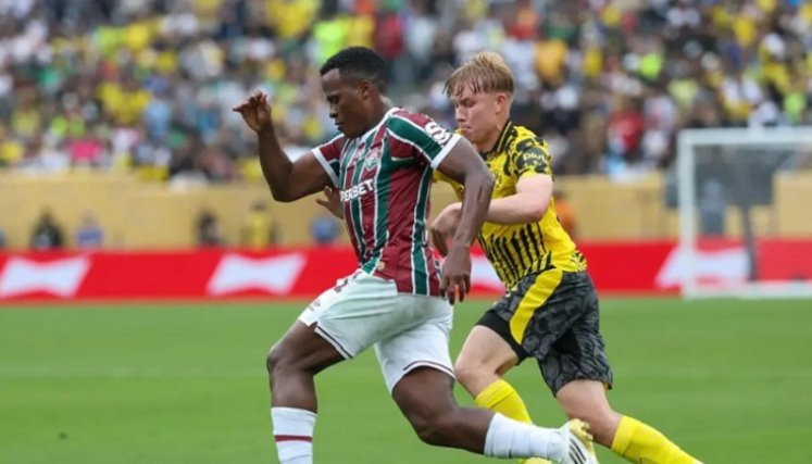 Jhon Arias fue el jugador del partido.