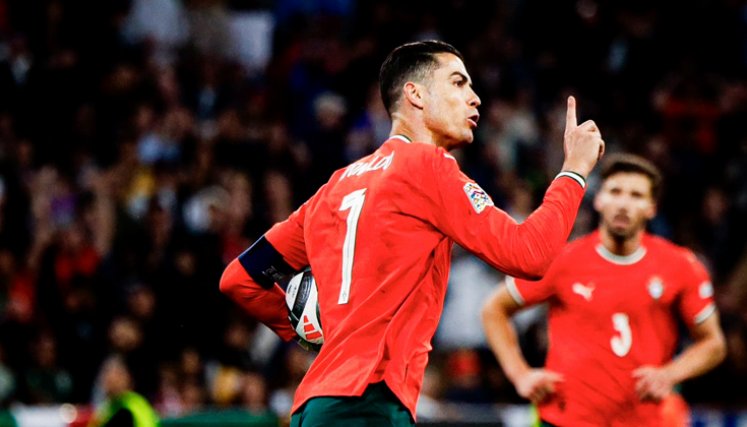 Cristiano Ronaldo. Foto tomada de @selecaoportugal