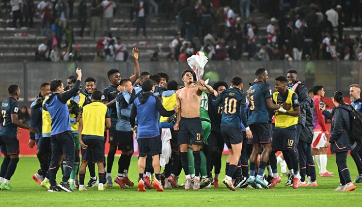 Ecuador clasificó al Mundial. 