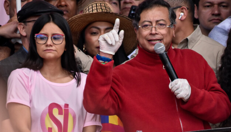 El presidente Gustavo Petro