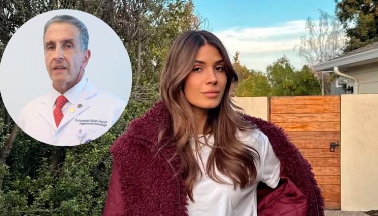 Gabriela Tafur y el Dr Hakim