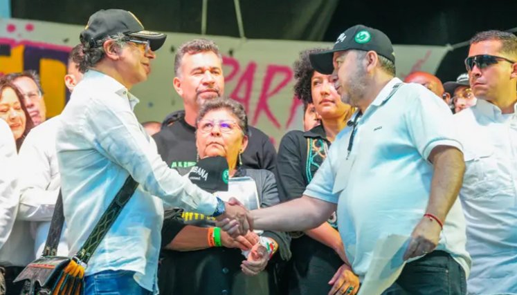 Gustavo Petro en Medellín