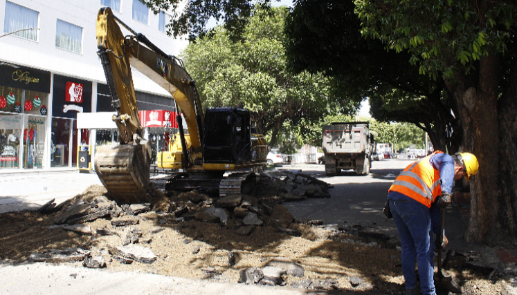 Reparación de la malla vial de Cúcuta.