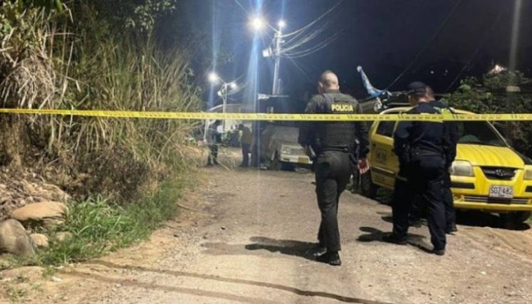 Muerto en Bucaramanga. 