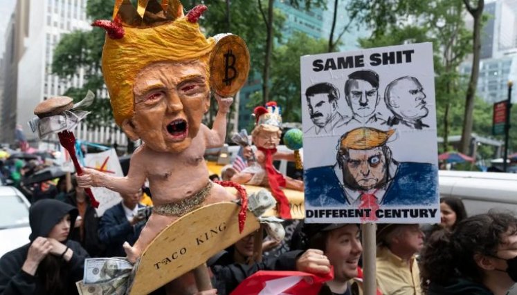 Protestas en Estados Unidos. 