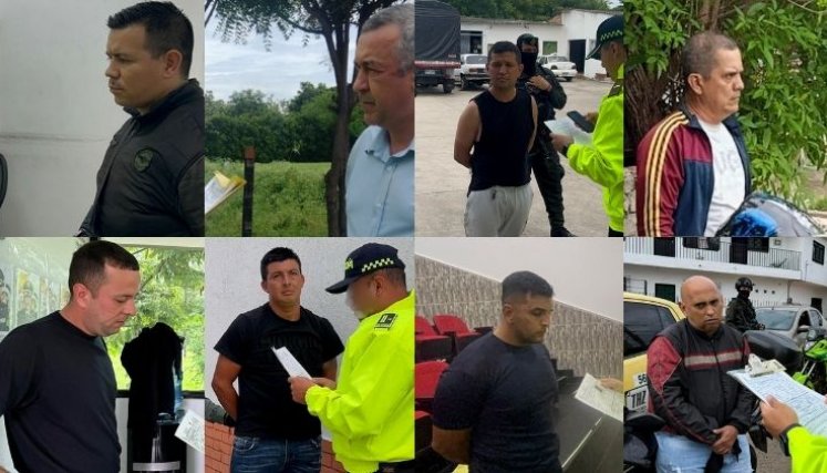 Policías Detenidos La Parada