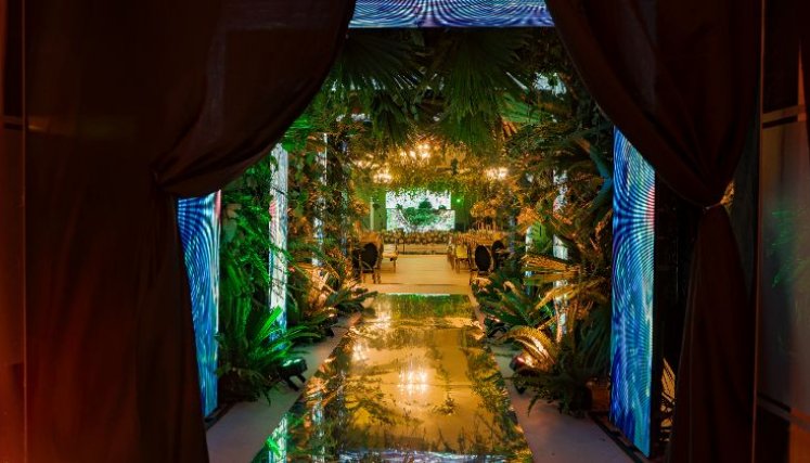 El salón Mónaco es uno de los espacios más hermosos del hotel/Decoración Hugo Ramírez