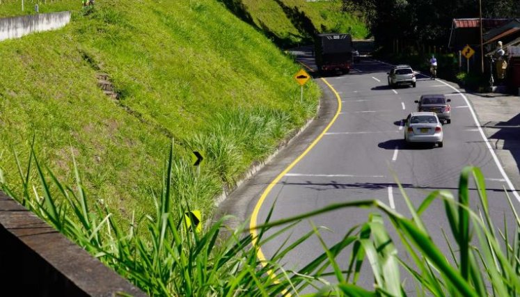 Vía Bucaramanga-Pamplona. 