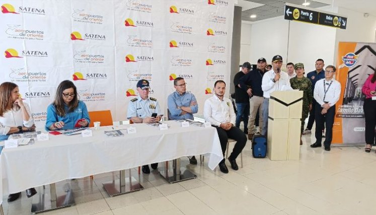 Visita del Mindefensa. 