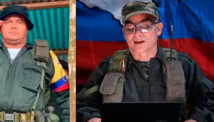 alias Iván Mordiscos y la de alias Calarcá 