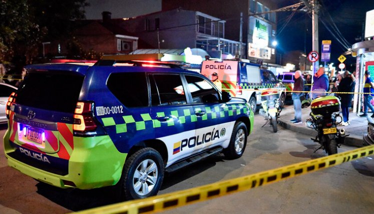Lugar del atentado. Foto Colprensa