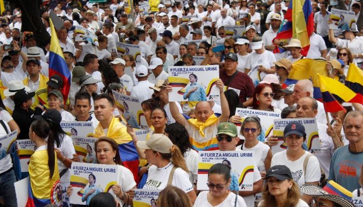 El Plantón por el Silencio estuvo multitudinario en Cúcuta./Foto Stefany Peñaloza