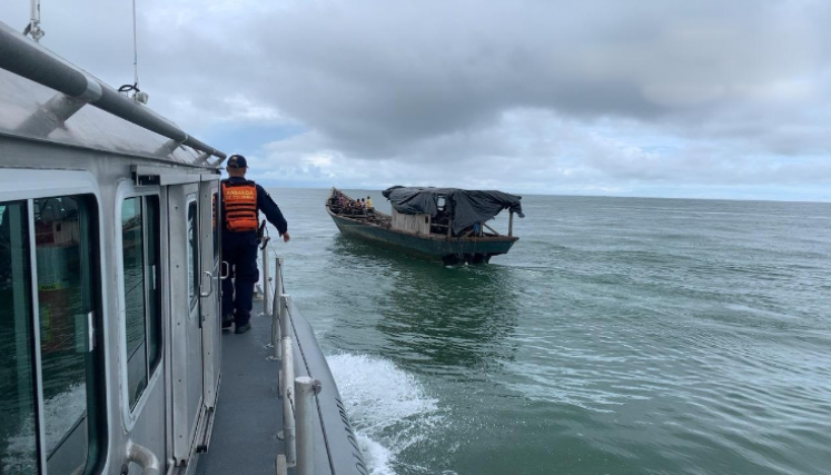 rescate en el mar