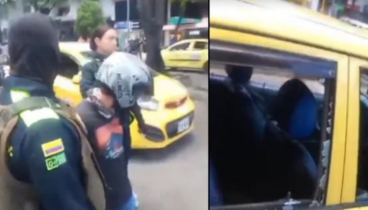 ATAQUE A TAXISTA EN BUCARAMANGA. 