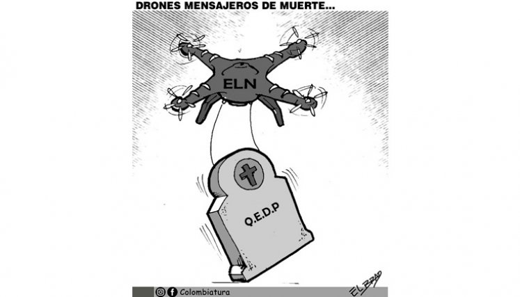 Drones mensajeros de muerte