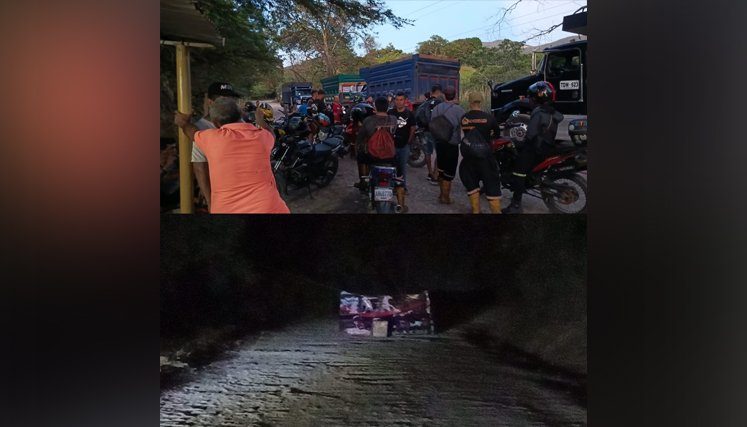 Presuntos explosivos del ELN paralizan vía al corregimiento de San Pedro, en Cúcuta