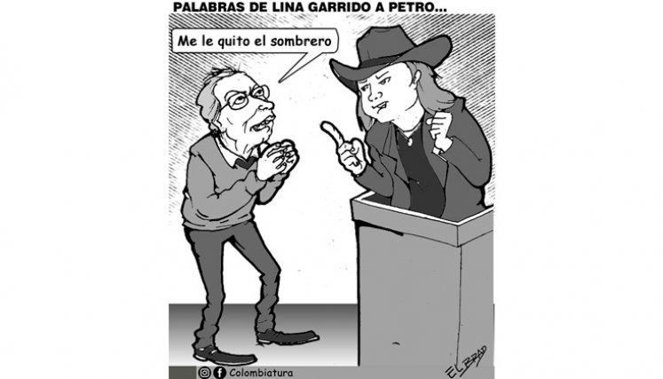 Palabras de Lina Garrido a Petro