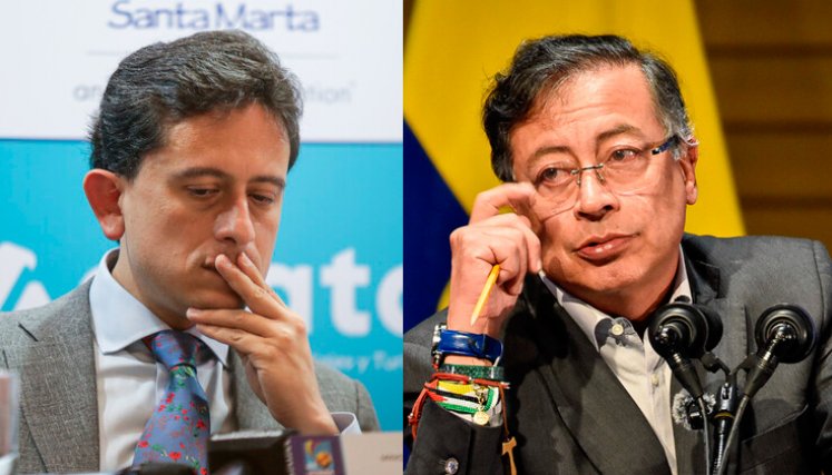 Presidente Petro y Luis Carlos Reyes