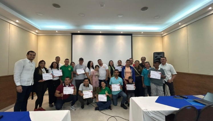 Taller de capacitación a firmantes de paz. 