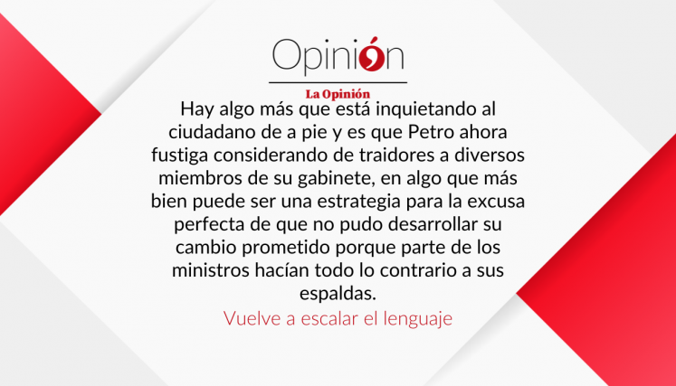 Vuelve a escalar el lenguaje