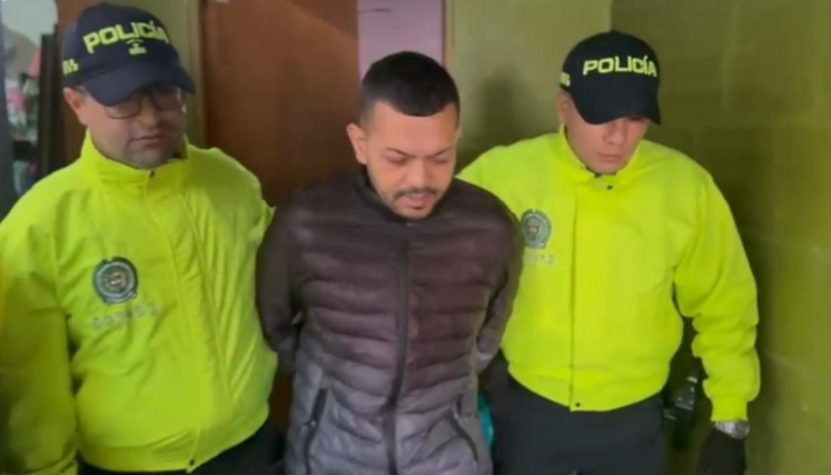 así fue el momento de la captura
