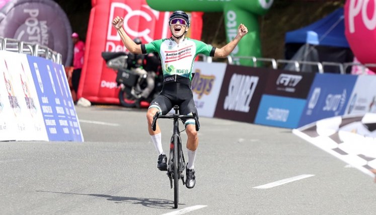Yeison Reyes, ciclista boyancense del Orgullo Paisa