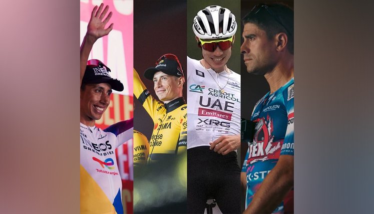 EGAN BERNAL EN LA VUELTA A ESPAÑA 