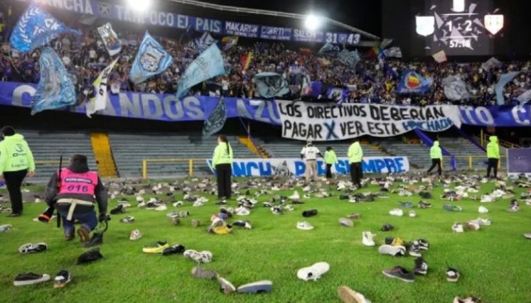Protesta de Millonarios 