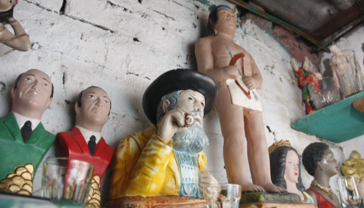 Santería y espiritismo en Colombia.