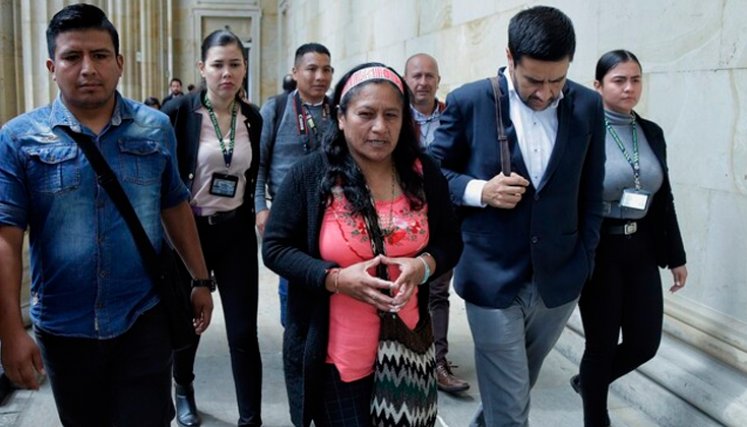 Senadora Aida Quilcué 