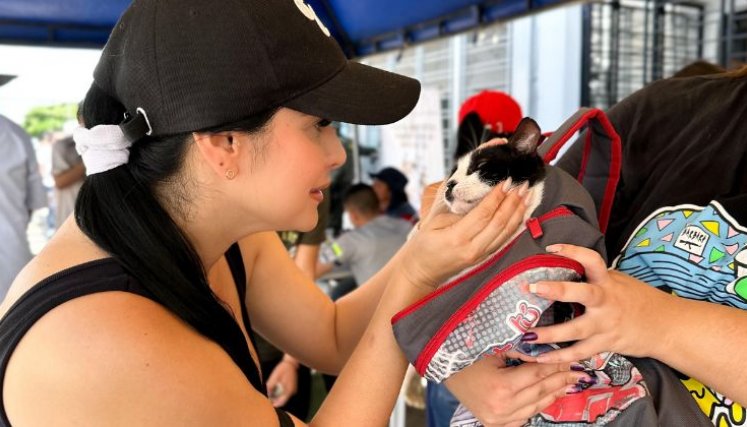 Karina Yunque y sus jornadas de activismo animalista