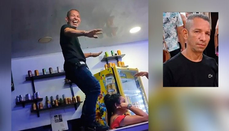 Alexander Velandia, de 49 años, recibió cuatro disparos. / Foto Cortesía