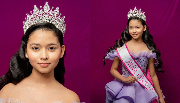 Paula Mariangel Uribe representará a Cúcuta en el certamen Niña Colombia.