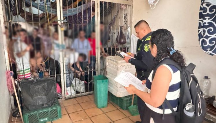 Ayer fueron trasladado los primeros 20 privados de la libertad hacia la cárcel de Cúcuta/Foto cortesía