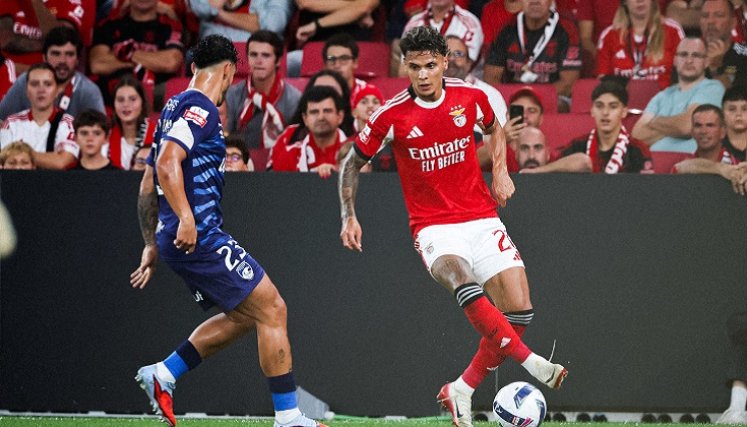 Richard Ríos debutará con el Benfica en la Liga de Campeones