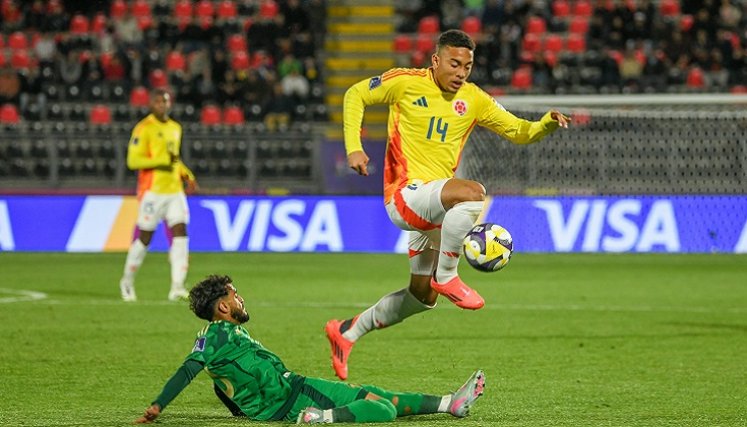 La Sub-20 de Colombia aseguró sus tres primeros puntos en el Mundial de Chile.