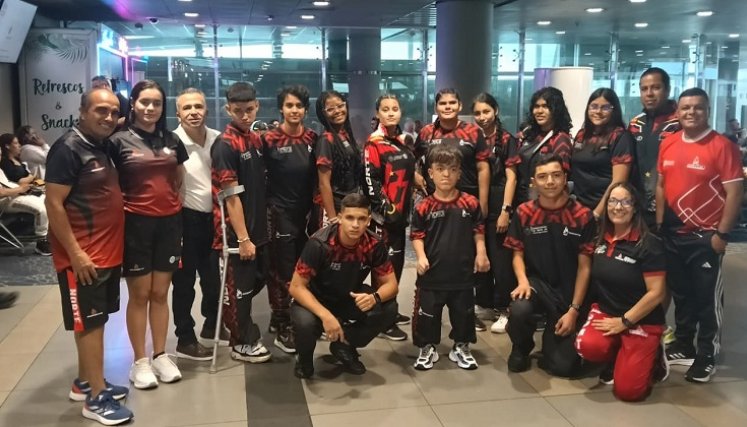 Selección Norte de paratletismo juvenil viajó al Interligas del Eje Cafetero.